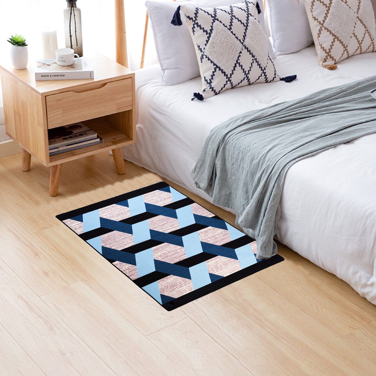 Classic Carpets - Keset Kaki Kamar Tidur Mandi - Anti Slip | La Vie Abstract | 40 x 60 cm