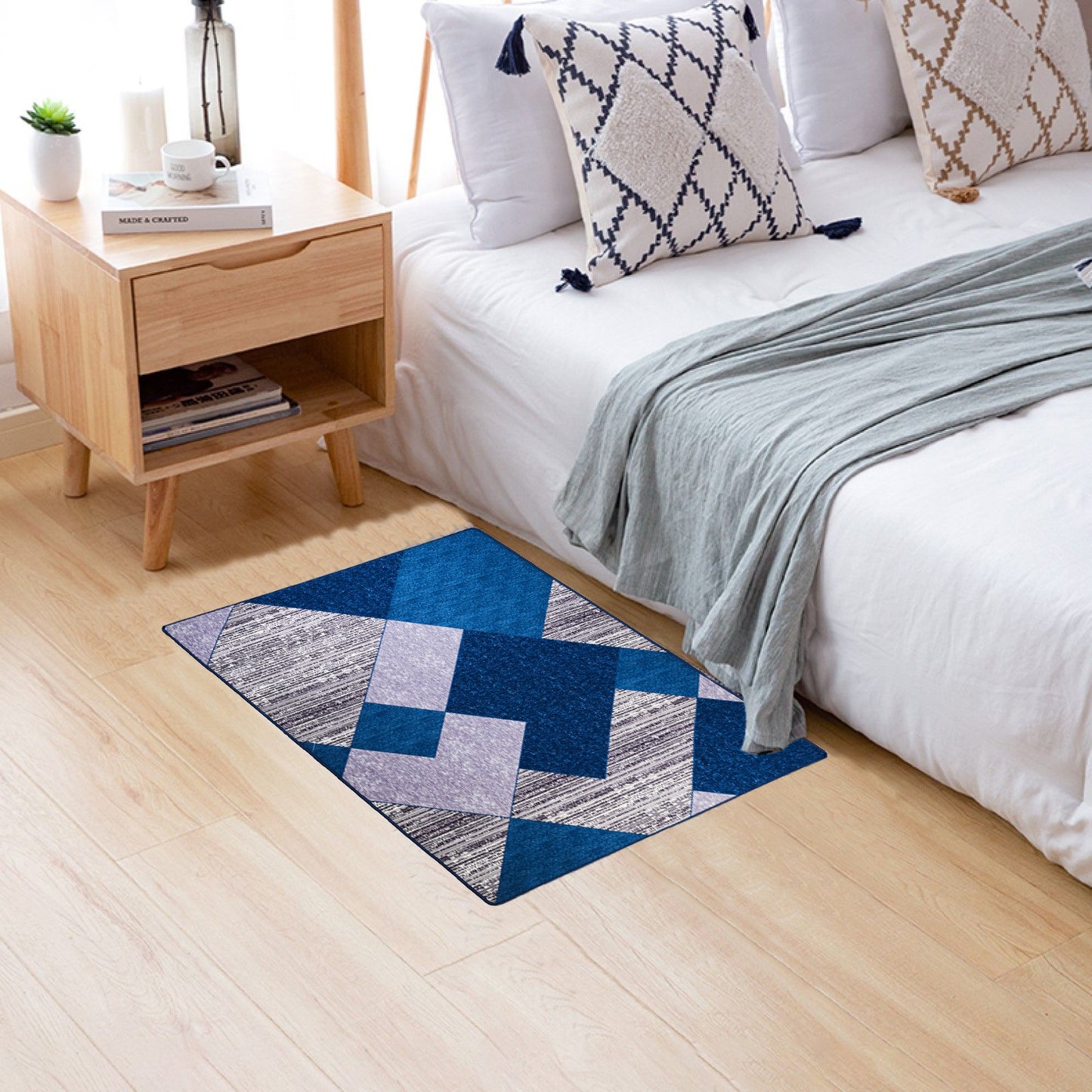 Classic Carpets - Keset Kaki Kamar Tidur Mandi - Anti Slip | La Vie Abstract | 40 x 60 cm