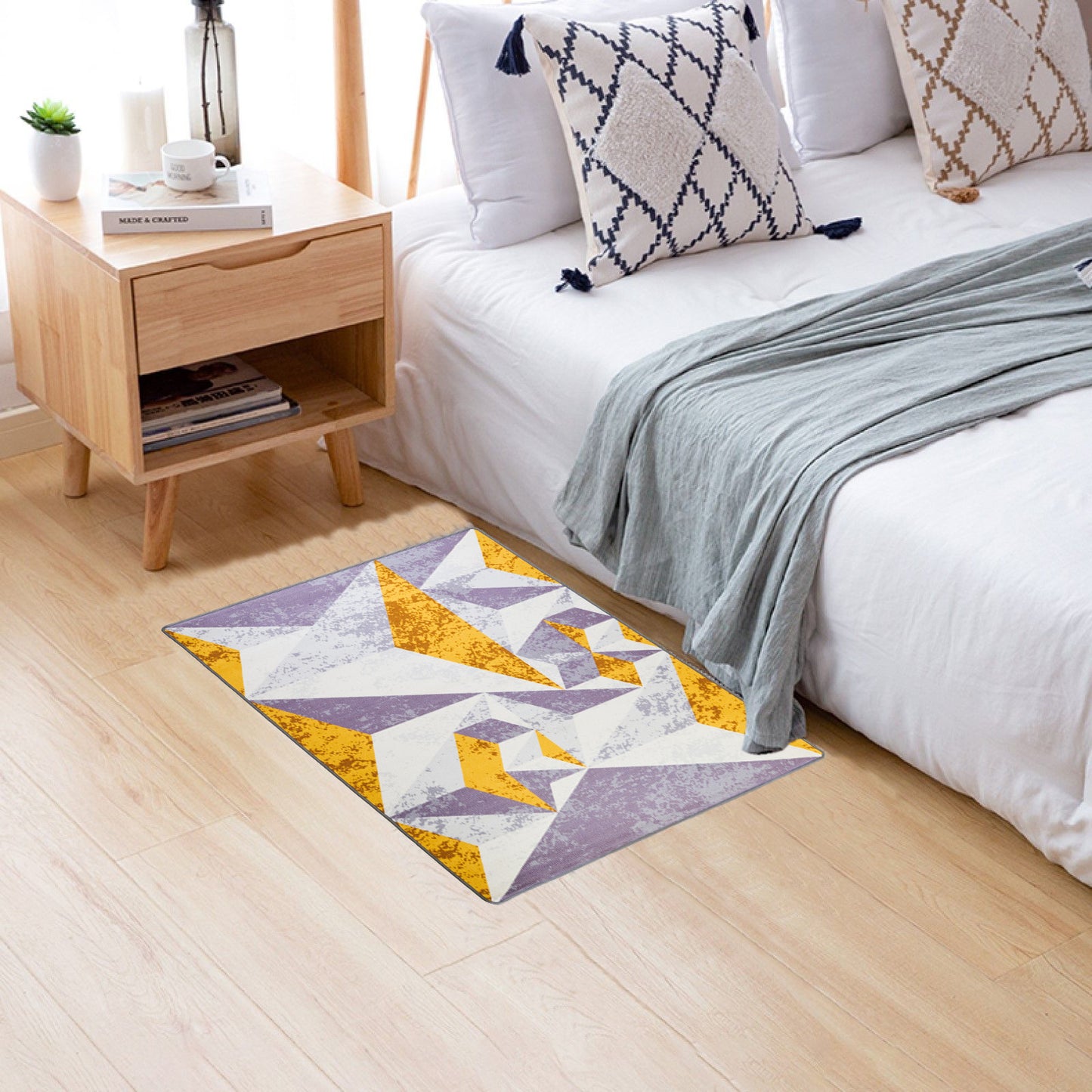 Classic Carpets - Keset Kaki Kamar Tidur Mandi - Anti Slip | La Vie Abstract | 40 x 60 cm