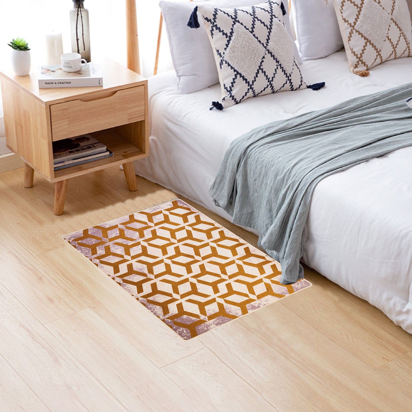 Classic Carpets - Keset Kaki Kamar Tidur Mandi - Anti Slip | La Vie Abstract | 40 x 60 cm