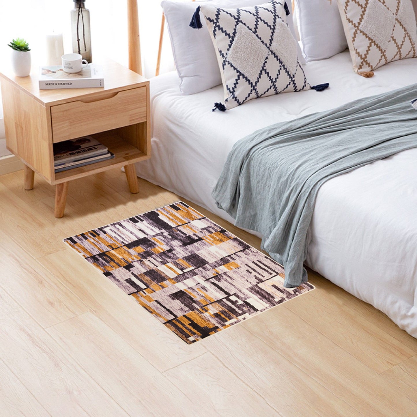 Classic Carpets - Keset Kaki Kamar Tidur Mandi - Anti Slip | La Vie Abstract | 40 x 60 cm