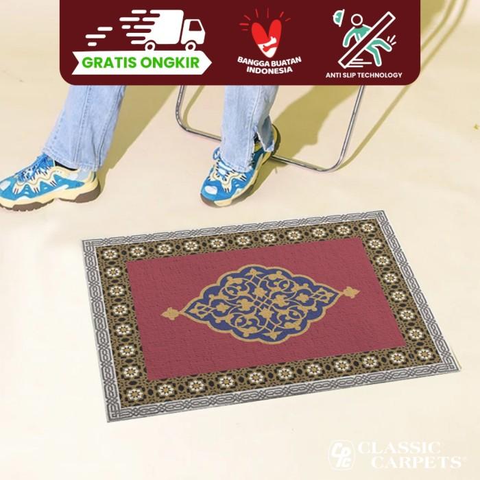 Classic Carpets - SVARNA Karpet Plush 3D Timbul Polos Bulu Ruang Tamu Minimalis Antislip 150 x 200 cm