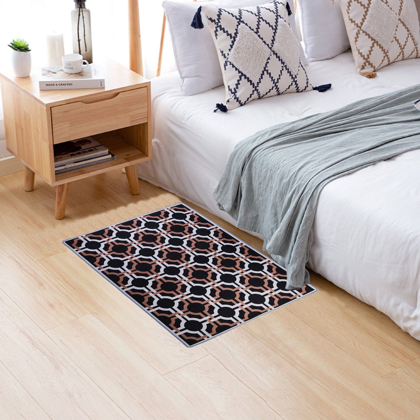 Classic Carpets - Keset Kaki Kamar Tidur Mandi - Anti Slip | La Vie Abstract | 40 x 60 cm