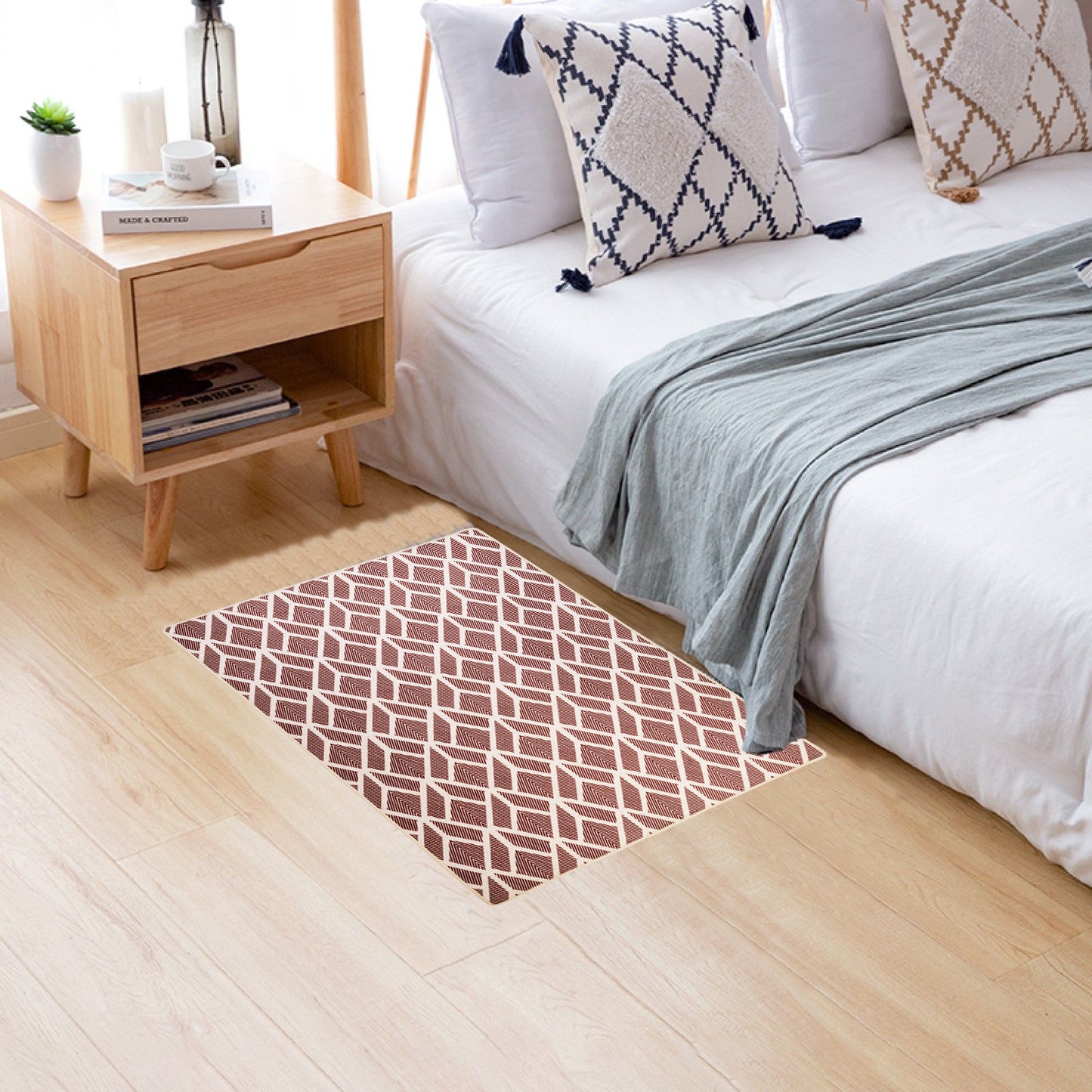 Classic Carpets - Keset Kaki Kamar Tidur Mandi - Anti Slip | La Vie Abstract | 40 x 60 cm