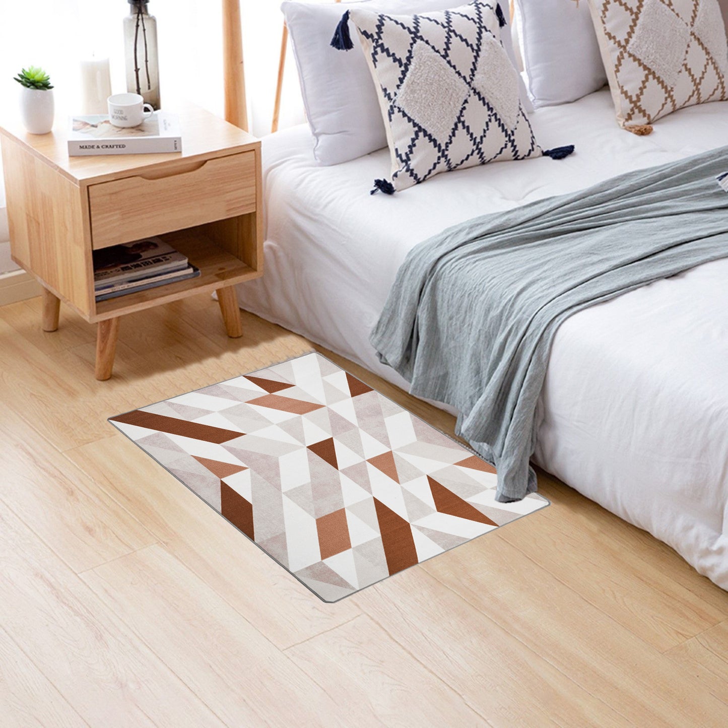 Classic Carpets - Keset Kaki Kamar Tidur Mandi - Anti Slip | La Vie Abstract | 40 x 60 cm