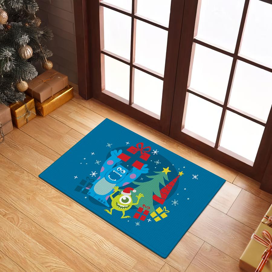 Pixar | Edisi Monster Inc | Keset Kaki Lantai Kamar Tidur Mandi Anti Slip | 40x60