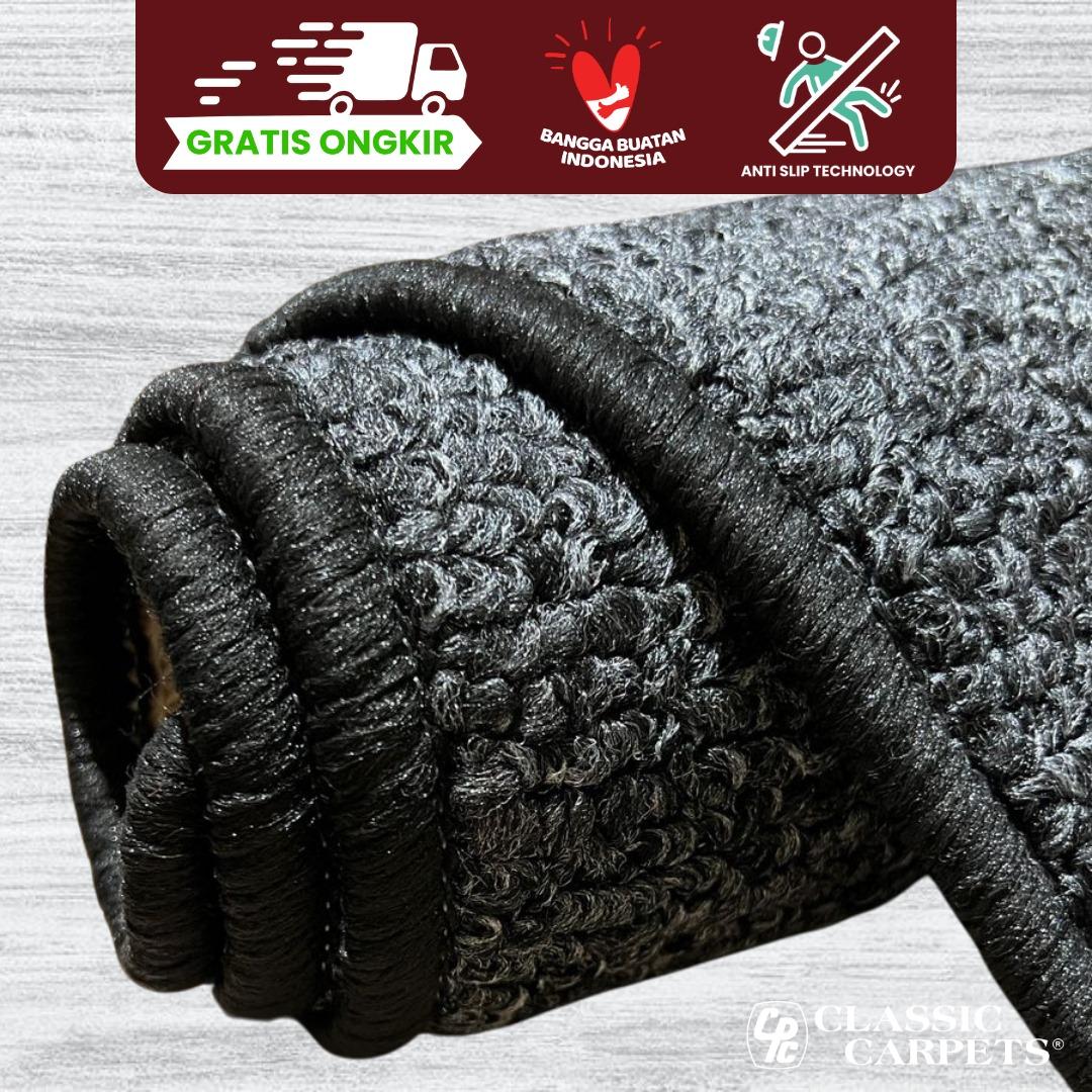 Ningrat | Karpet polos alas lantai minimalis antislip tebal 1.5x2M