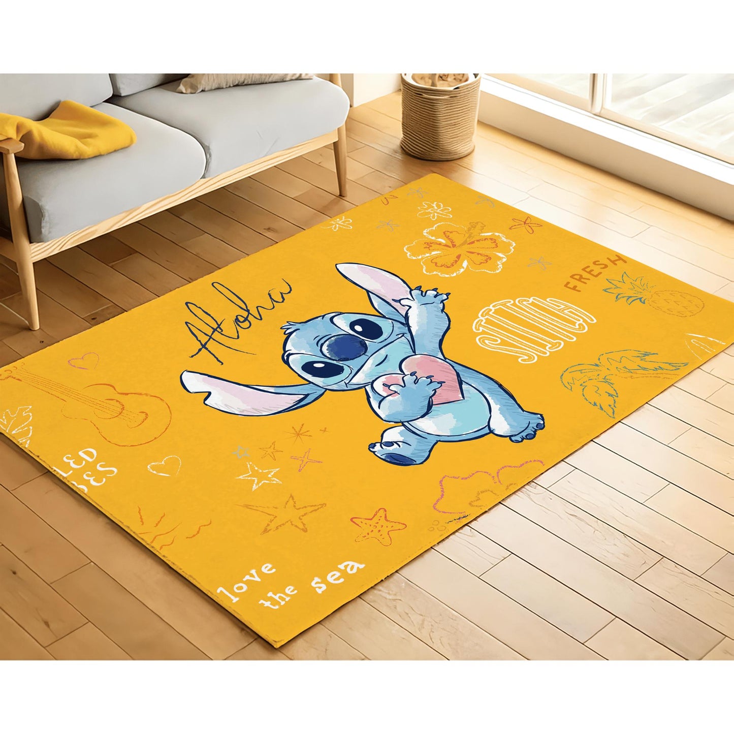 Keset kaki lantai kamar tidur mandi anti slip - Korean Cute Animal
