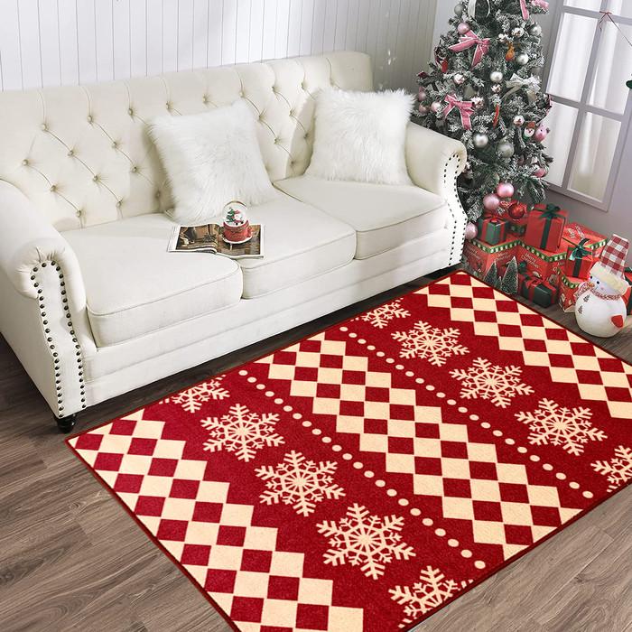 Ningrat | Karpet polos alas lantai minimalis antislip tebal 1x1.5M