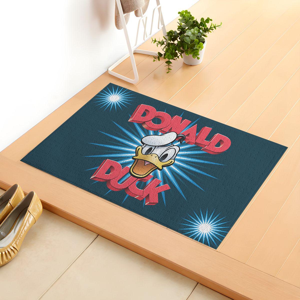 Disney | Edisi Donald Duck | Keset kaki Lantai Kamar Mandi Tidur Minimalis Anti Slip | 40 x 60 cm